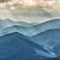 Blue Ridge Sunset Rays